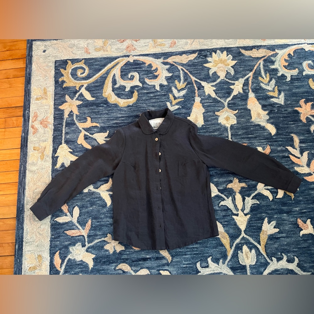 Not perfect linen marle linen shirt, M, like new never worn